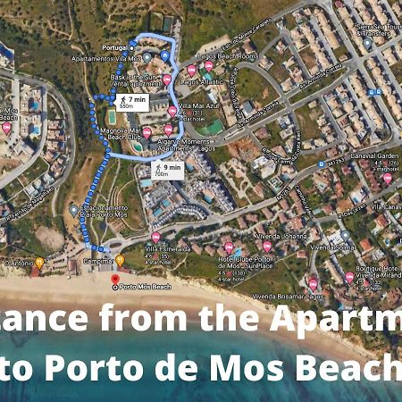 Large Penthouse Near Porto De Mos Beach With Magnificent Views In لاغوس المظهر الخارجي الصورة